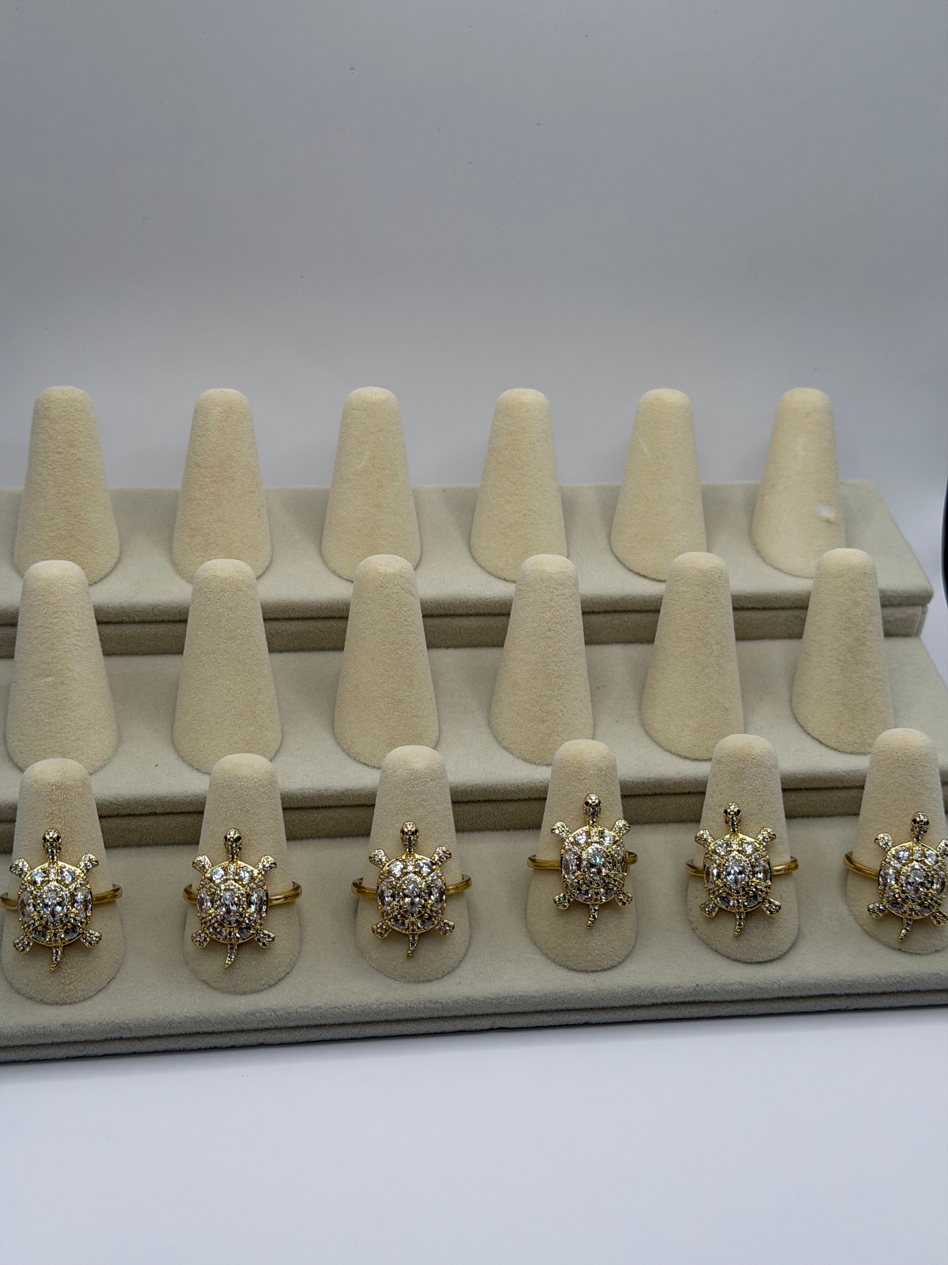 Gold Turtle Ring
